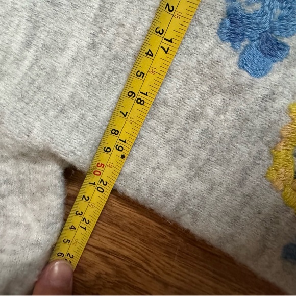 LOGG by H&M Embroidered Floral Wool Sweater - Picture 9 of 11